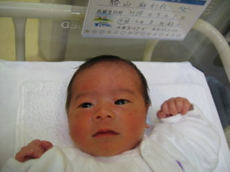 勝山　朝陽（あさひ）　くん