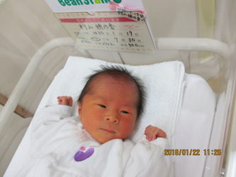 村山　柚葉（ゆずは）ちゃん