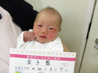 金子　菜柚（なゆ）ちゃん