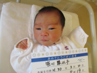 笹川　朋葉（ともは）くん