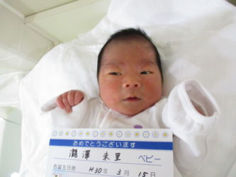 瀧澤　澄春（すばる）くん