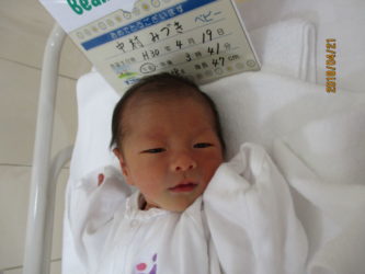 中村　陽（よう）くん