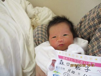 森口　琴音（ことね）ちゃん