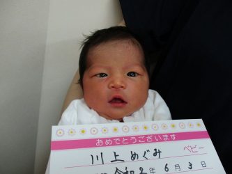 川上　柚咲（ゆら）ちゃん