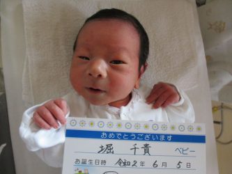 堀　晴翔（はると）くん
