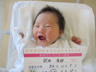 武田　琥心愛（ここな）ちゃん