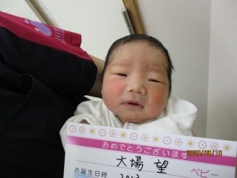 大場　茉結（まゆい）ちゃん